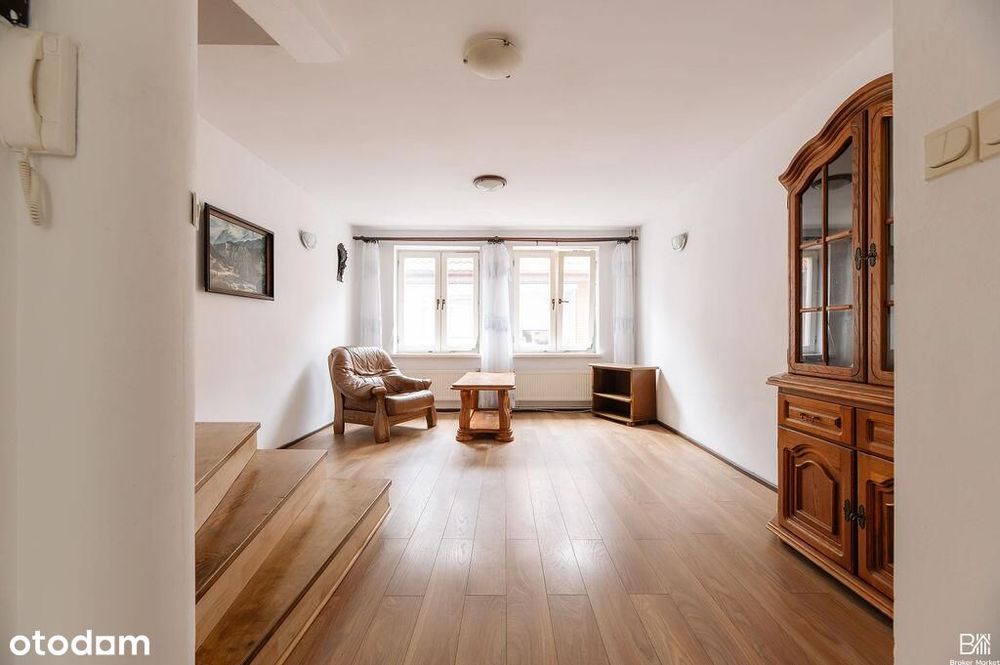 Mieszkanie 65 m² + lokal usługowy 20 m² parter, centrum