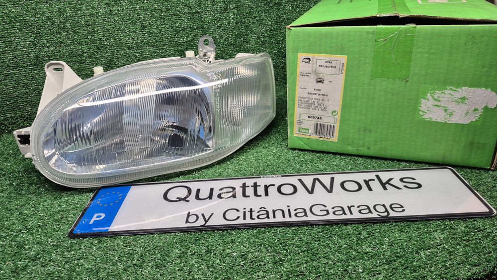 Otica Farol Esquerdo Ford Escort MK6 1995 a 2000 Ref. 085746 NOVO Original Valeo