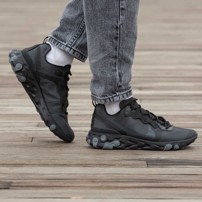 Мужские кроссовки Nike React Vision Black Light. Размеры 40-45