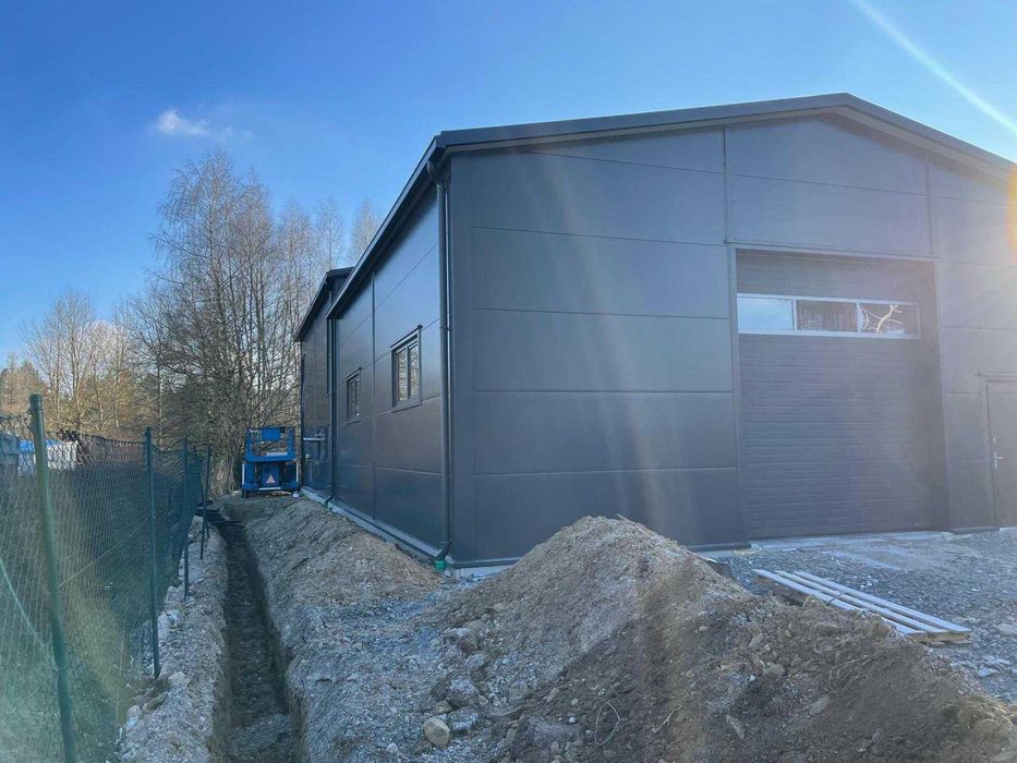 Re-Bud 375m2 hala stalowa,biuro,warsztat,magazyn,konstrukcja stalowa