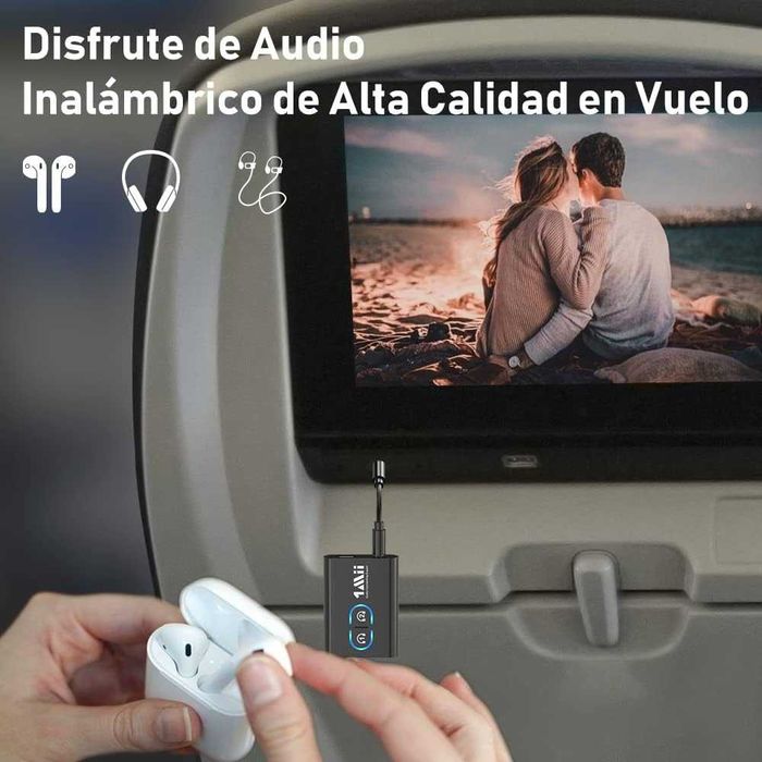 Nadajnik TV 1Mii Bluetooth 5.3, adapter Bluetooth, gniazdo audio 3,5