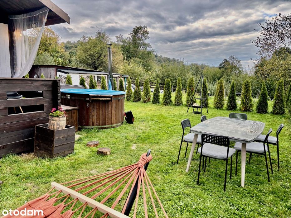 Domek z własnym jacuzzi, kominek, klimatyzacja +dostęp sauna basen