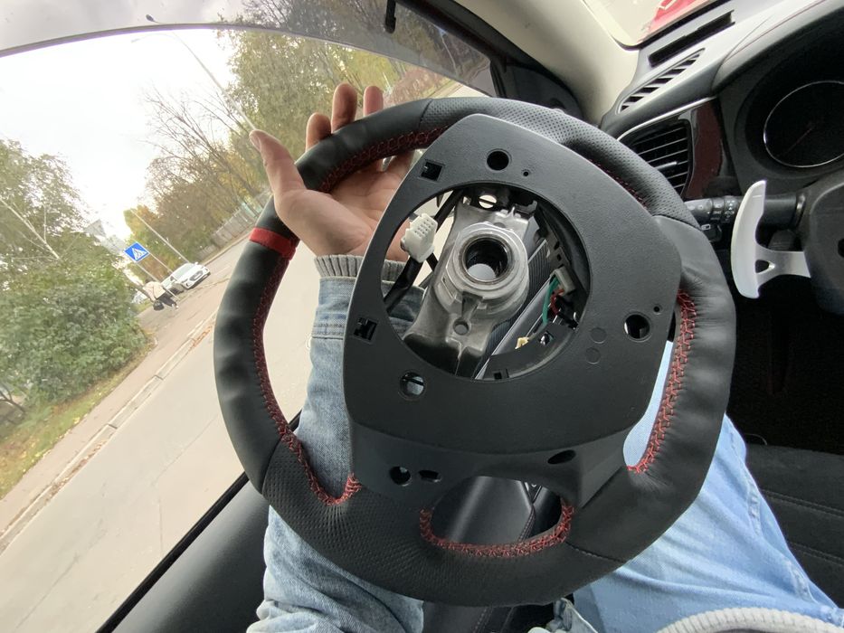 Руль с подогревом и без Outlander 3. Установка/продажа