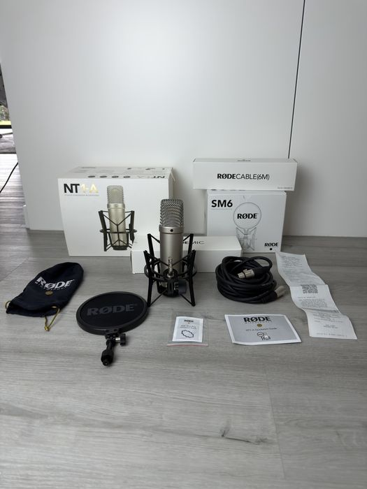 RØDE NT1-A Kit Completo + Fatura — Excelente Estado