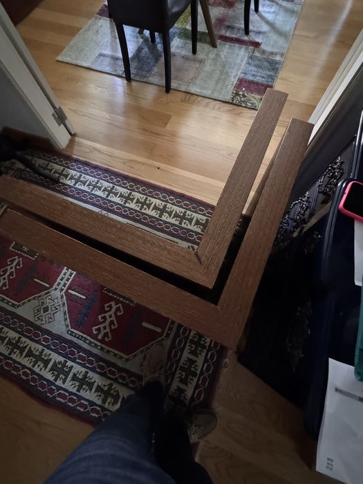 Pés mesa madeira maciça 73cm (alt) x 60cm (larg) x 60cm (larg)