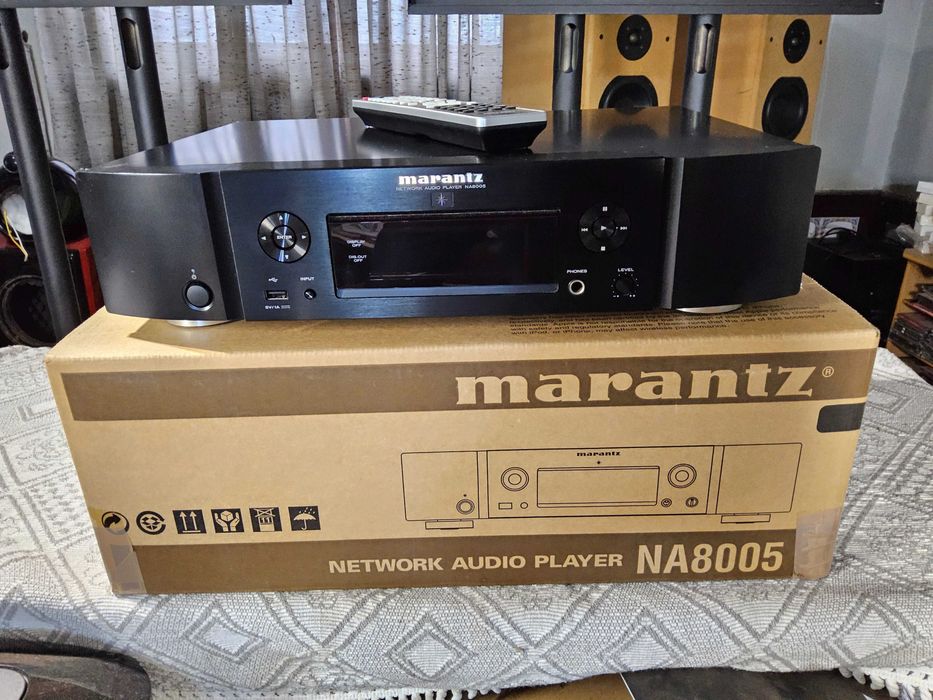STREAMER MARANTZ NA 8005 como Novo. Tenho a caixa Original deste aparelho.