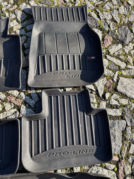 Dywaniki gumowe + mata bagażnika 3D BMW X4 G02 od 2018