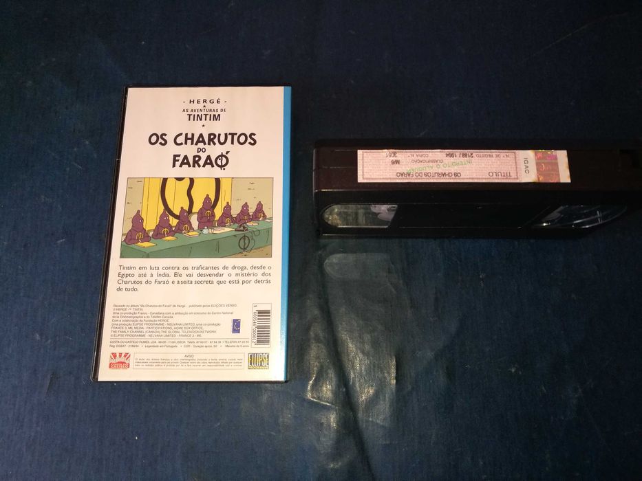 TINTIN - OS CHARUTOS DO FARAÓ	VHS
