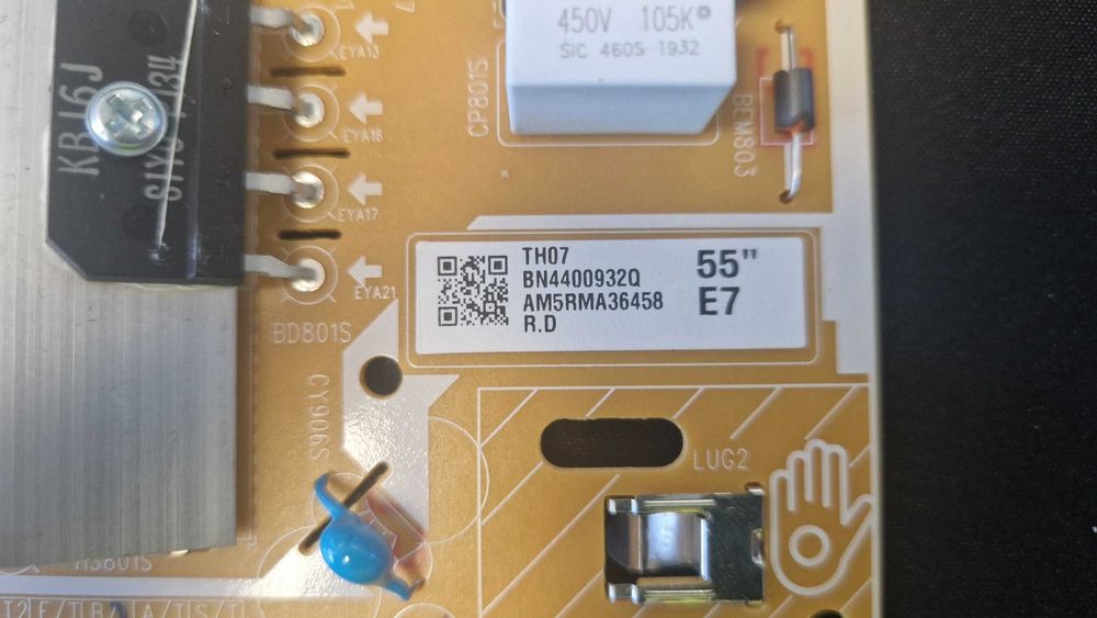 Fonte de Alimentação TV Samsung BN44-00932Q — UE50RU74xx