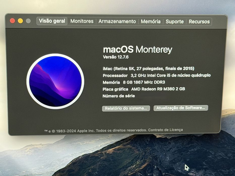 Imac 27’ 5K de 2015