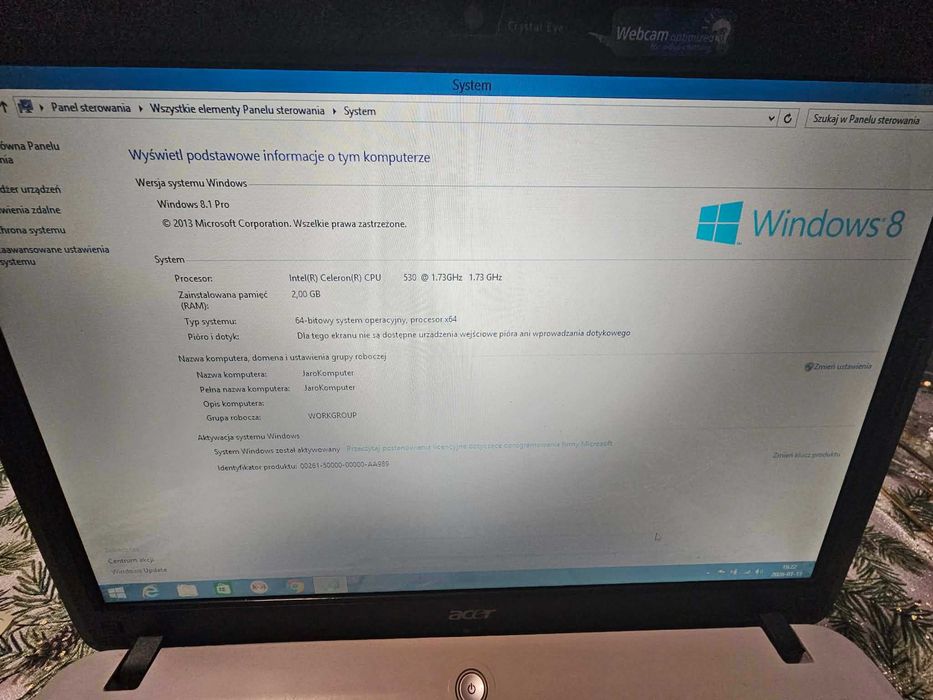 Acer Aspire 5315 15,4" | 120GB | Win 8.1 Pro