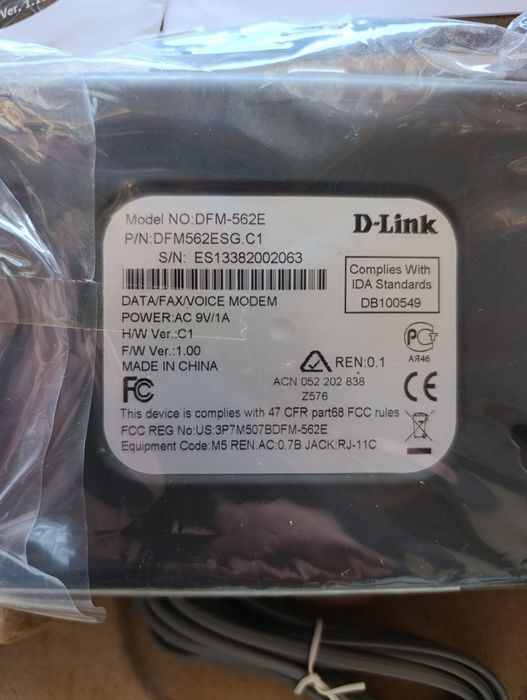 Модем D-Link DFM-562E