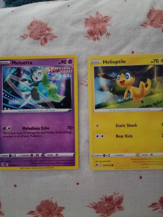 Cartas Pokémon novas