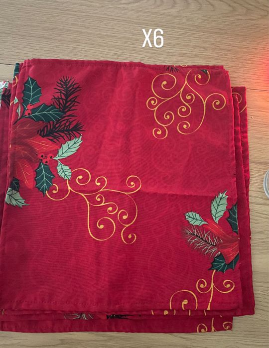 Decoração mesa de Natal