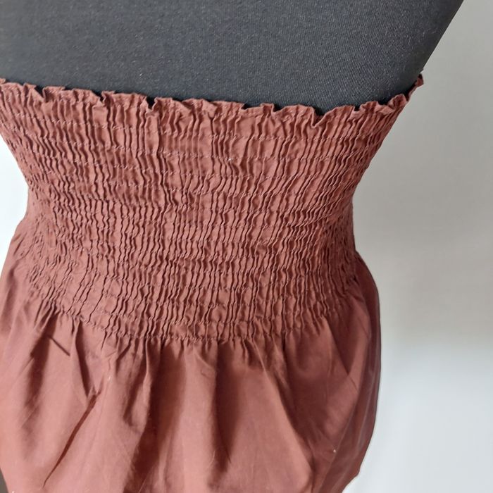 Bluzka damska letnia wiązana u szyi, nowa S