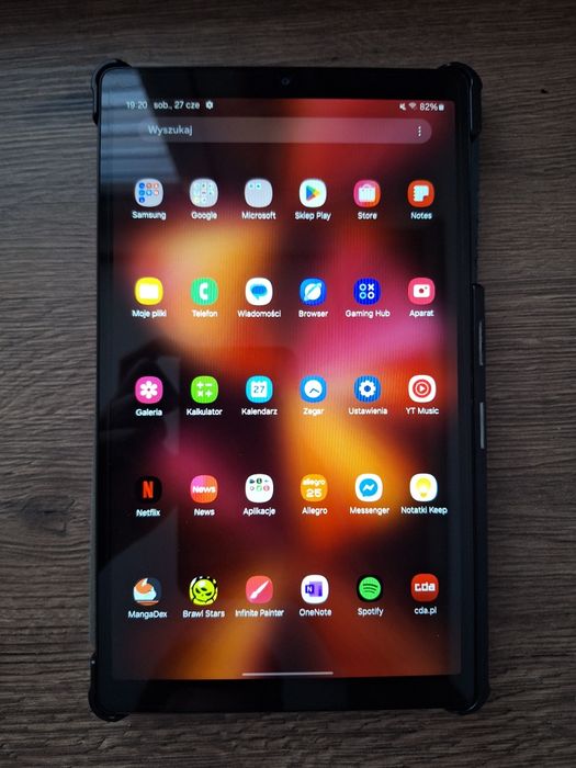 Piękny tablet Samsung A7 Lite + długopis