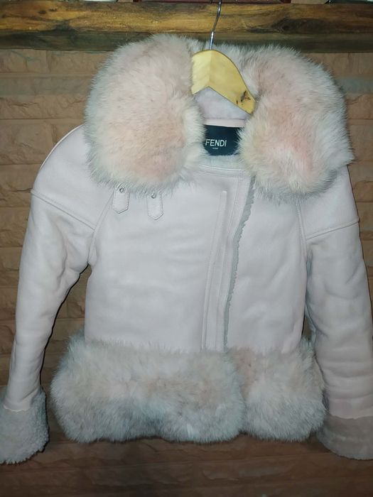 Дубленка автоледи Fendi,р.XS