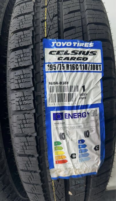 2x 195/75r16C Toyo Celsius Cargo 110/108T 2023