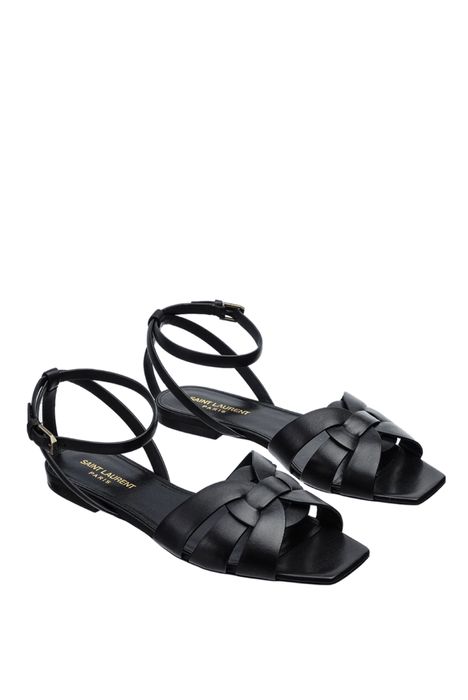 Сандалі жіночі SAINT LAURENT шкіряні