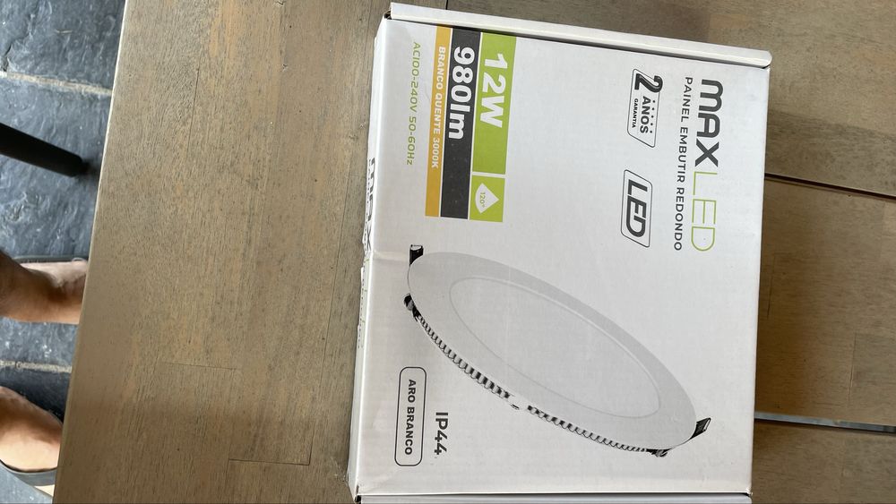 Focos, Luminarias, led de embutir / encastrar / teto