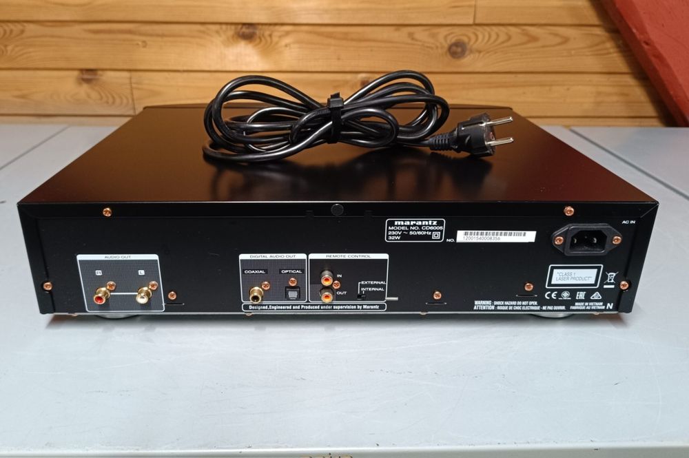 Odtwarzacz CD MARANTZ CD6005 czarny