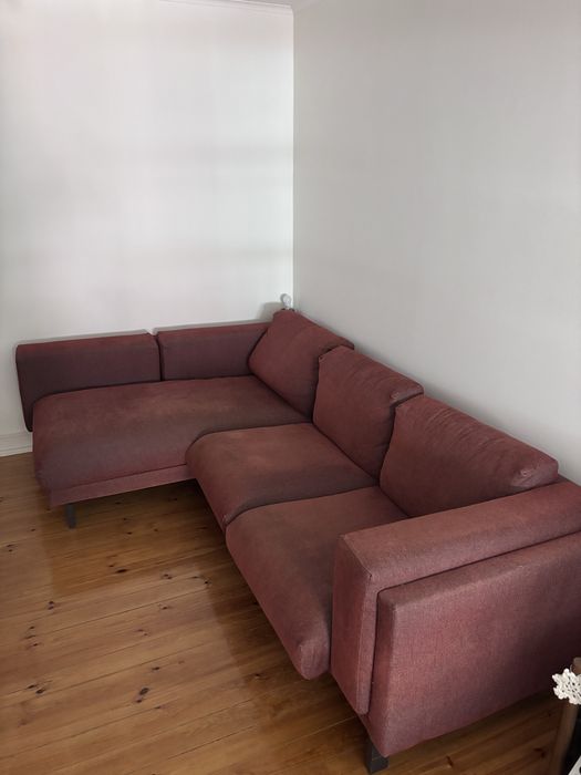 Sofá 3 Lugares com Chaise Longue IKEA KIVIK