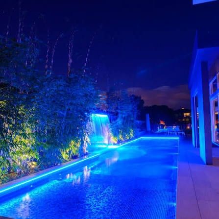 Neon led pool rgb pisicina