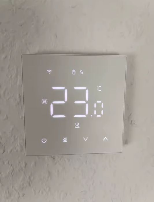Терморегулятор WIFI білий чорний Tuya Smart Life  тепла підлога Avatto