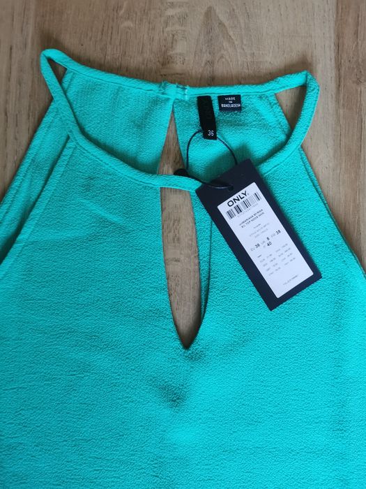 ONLY elegancka zielona bluzka damska rozm 36