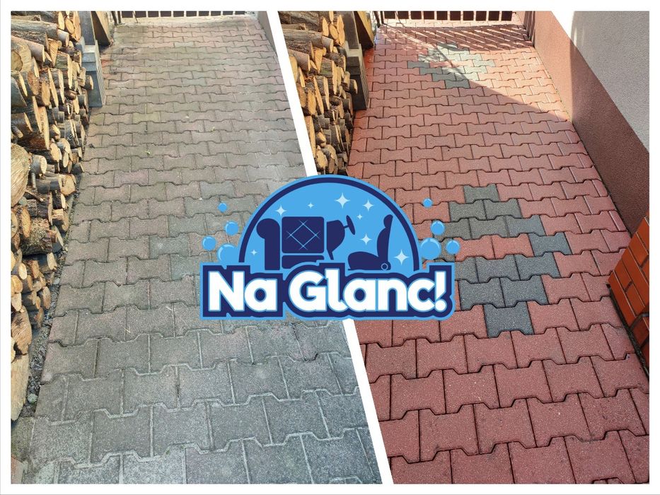 Czyszczenie kostki brukowej Kościan i okolice mycie impregnacja