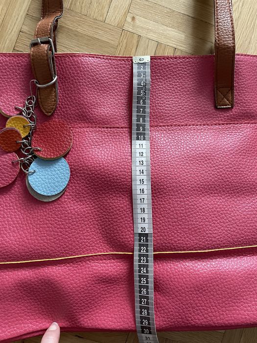 Torebka na ramię różowa