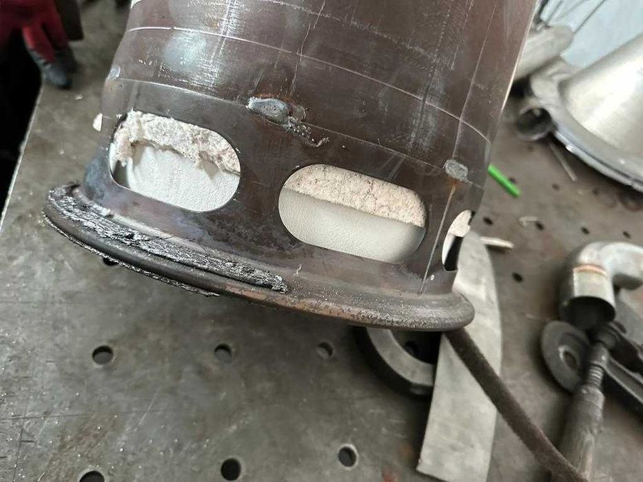 Filtr dpf MAN ,DAF, naprawa wypchniętego wkładu lub wymiana na nowy