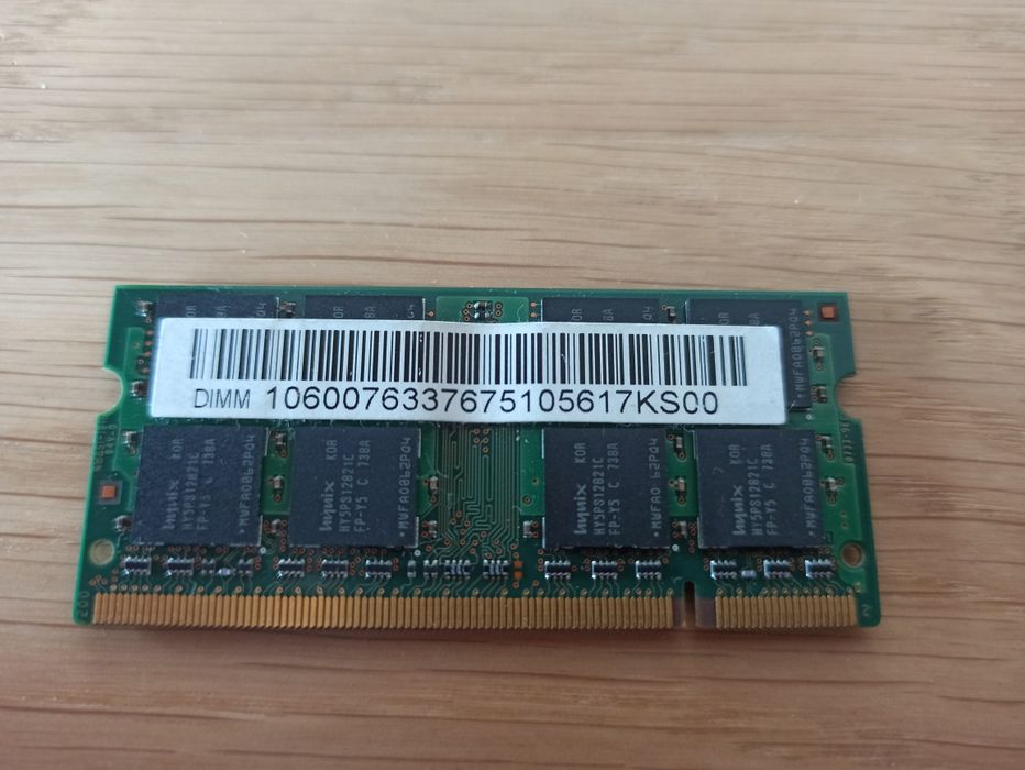 Pamięć RAM 1 GB DIMM laptop