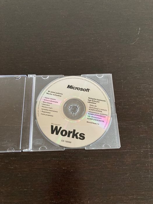 CD - Microsoft Works 7.0