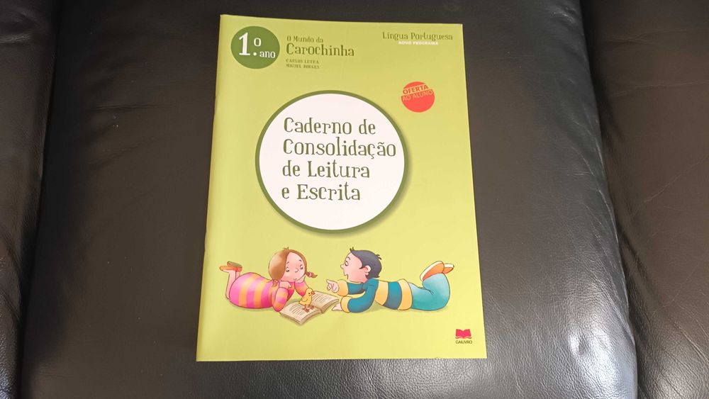 Caderno de Consolidação de leitura e escrita