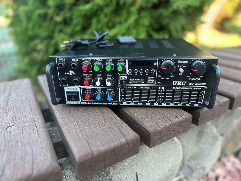 Підсилювач звуку 2х150w. ‼️ Підсилювач для колонок для сабвуфер. Ресівер. Усилитель звука.
