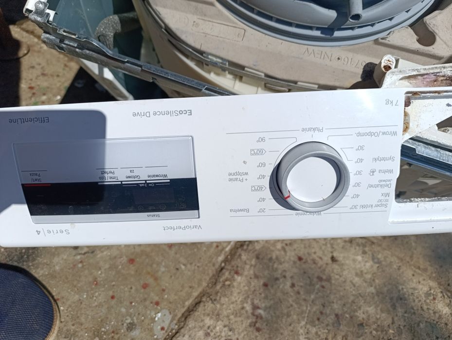 Panel sterowania pralki Bosch