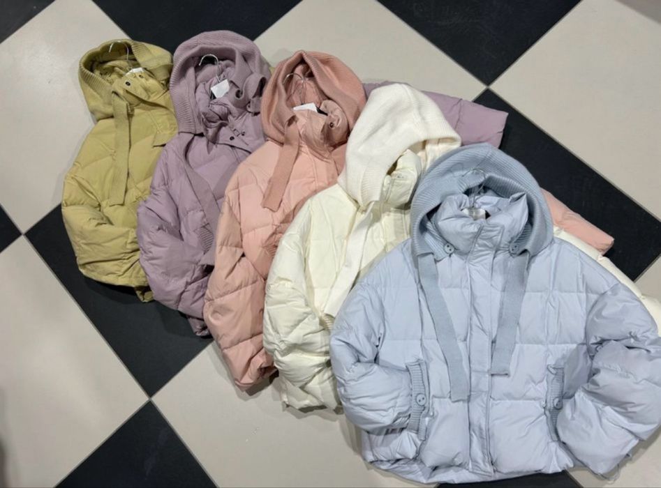 Kurtka puchowa wiosenna