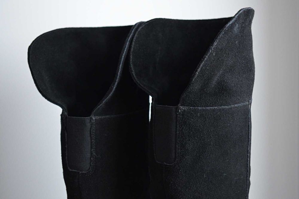 MUSZKIETERKI szpilki kozaki za kolano Jessica Simpson SUPER ZAMSZ 41