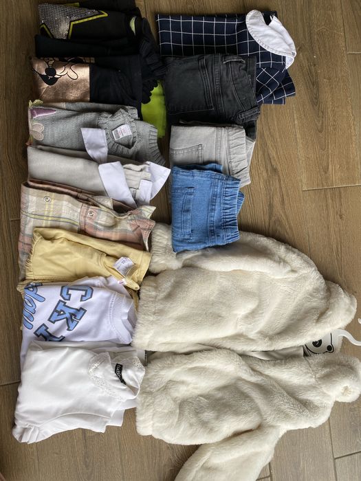 Набір речей Zara,Sinsay,LC Waikiki для дівчинки 5-6 років