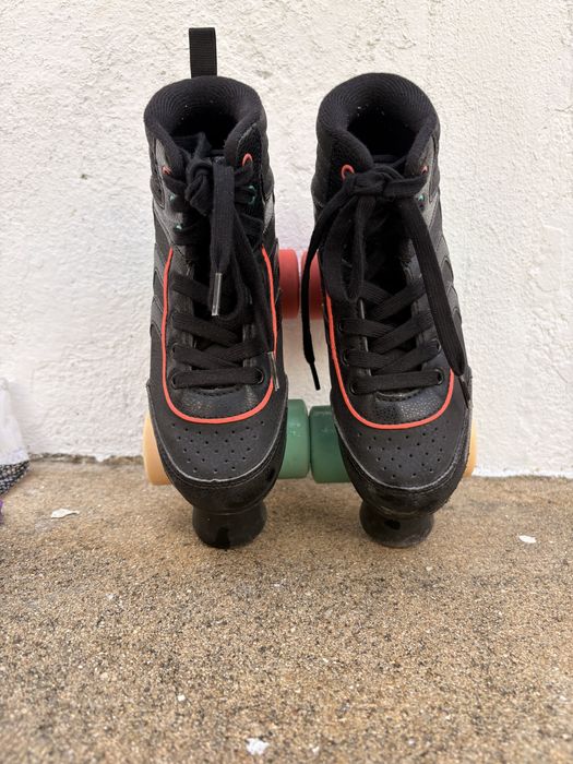 Conjunto patins + proteções