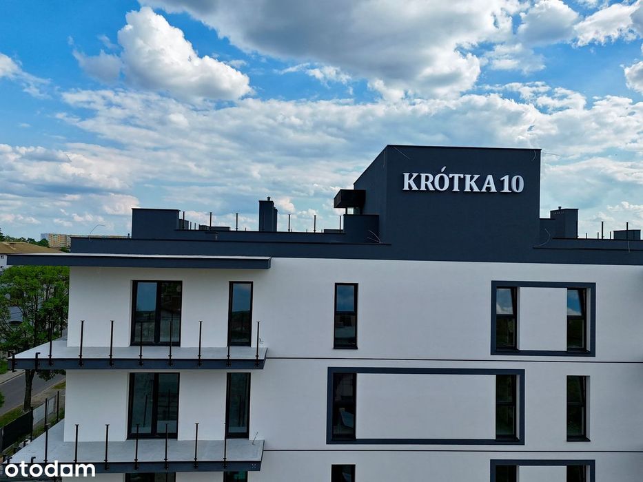 2 pokoje z balkonem | 43,87 m² | centrum | Krótka 10