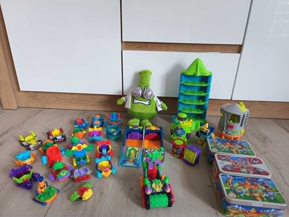 zestaw, mix, akcesoria super zings