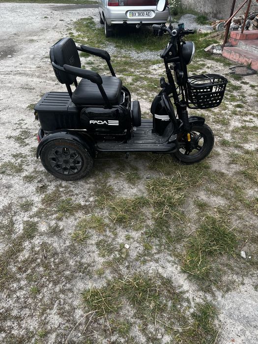 Трицикл Fada oldi 1000W(цікавить також обмін)