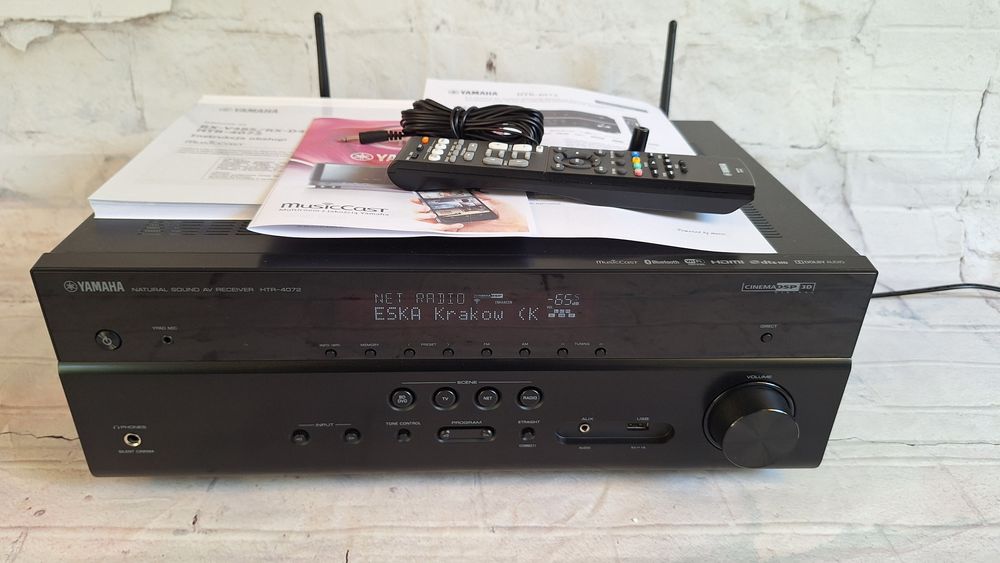 Yamaha z Wifi BT AirPlay2 4k MusicCast 5.1  HTR-4072 (RX-V485)
