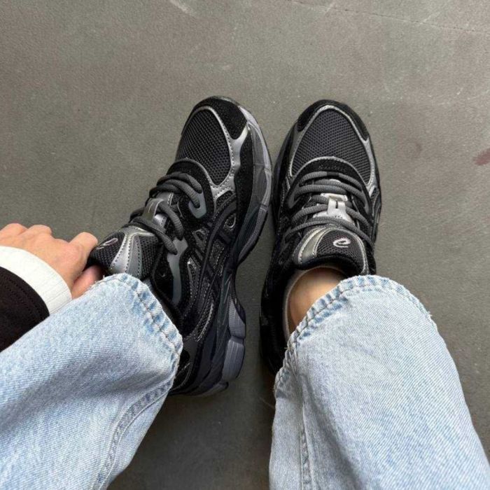 ТОП Кросівки чорно-сірі Гель нюк (36-45) Нові Весняні Кросовки спорт