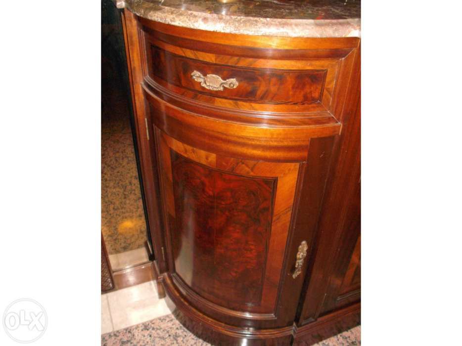 Móvel - Aparador - Sideboard nogueira/raiz de nogueira