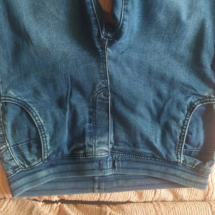 Spodnie jeans ze ściągaczami ZARA