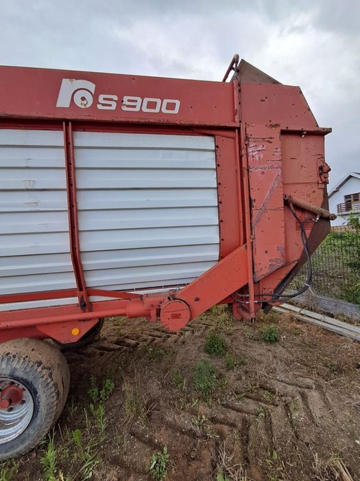 Przyczepa samozbierajaca  kemper , tandem , noze  RS900