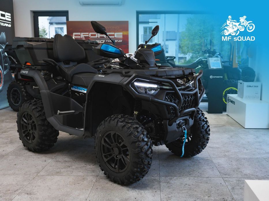 CFMoto CForce CFMOTO CFORCE 850 TOURING | Black + Bumpery + Kufer tył CFMOTO